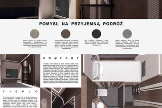 Tak mogą wyglądać wagony przyszłości.