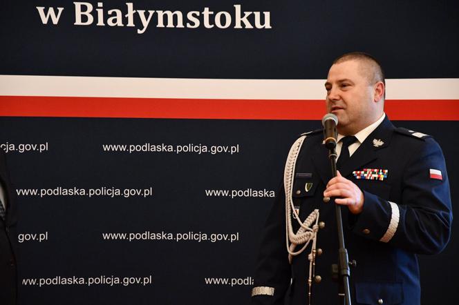 Podlascy policjanci mają nowego komendanta wojewódzkiego