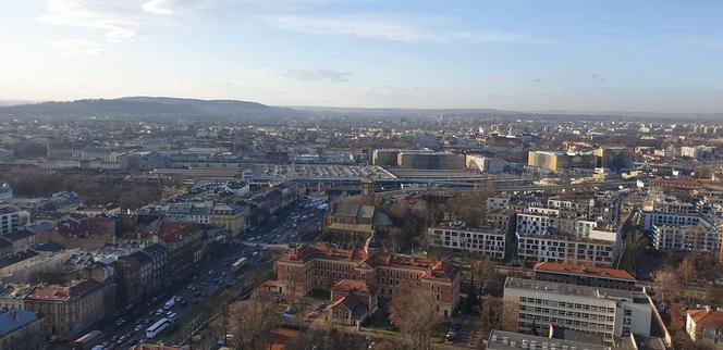 Niesamowita panorama Krakowa ze szczytu Szkieletora!