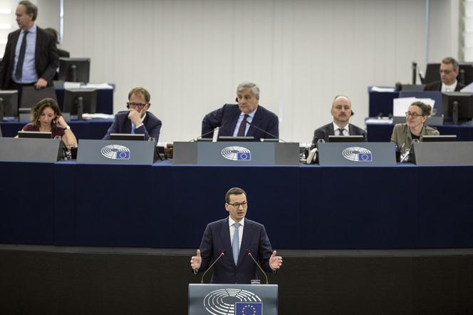 MORAWIECKI W STRASBOURGU