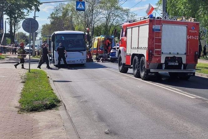 Tragiczny wypadek w Sokołowie Podlaskim: autobus potrącił trzy osoby, dziecko zginęło na miejscu!