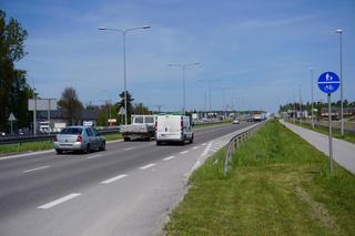 Trasa S73 w Dyminach (odcinek Morawica - Kielce)
