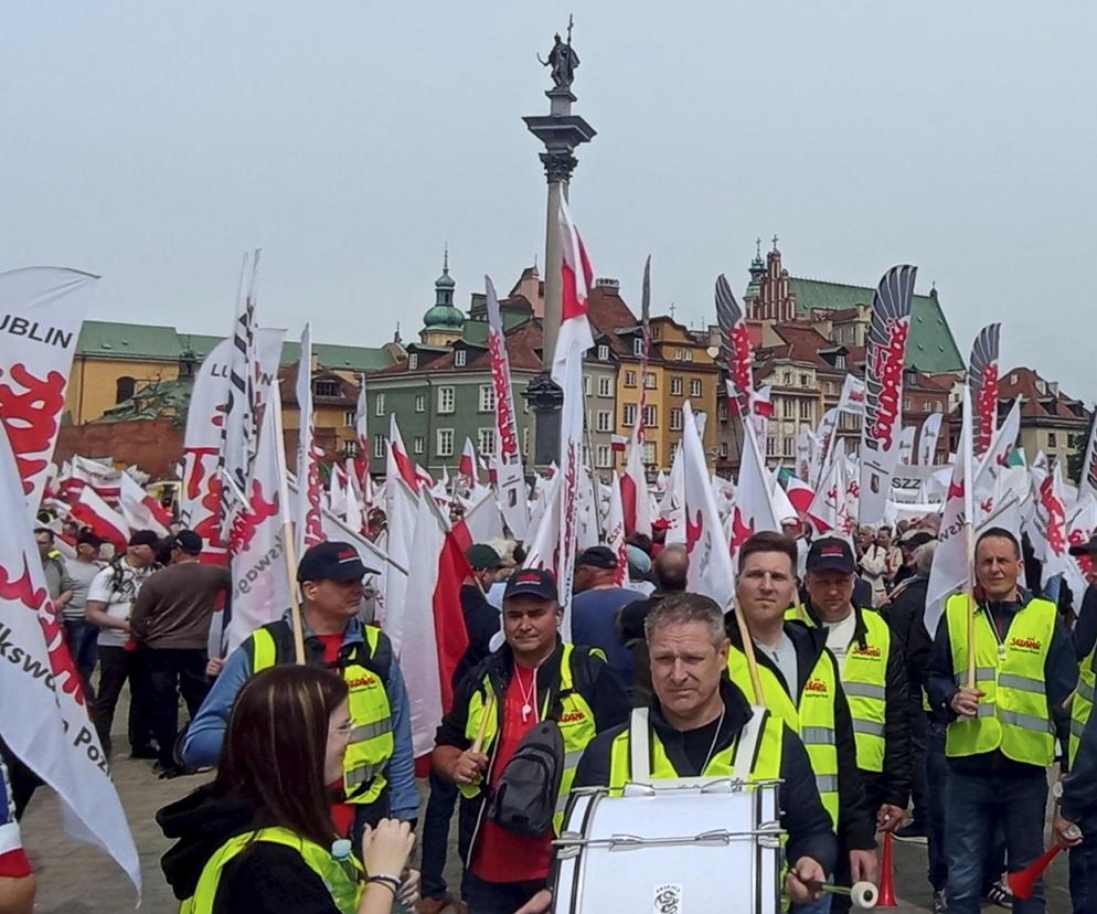 Wielki protest rolników w Warszawie. Utrudnienia na drogach