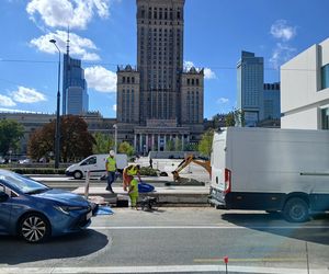 Przebudowa torowiska tramwajowego na ul. Marszałkowskiej w Warszawie