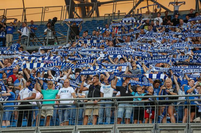 Tak bawili się kibice podczas meczu Lech Poznań - Lechia Gdańsk