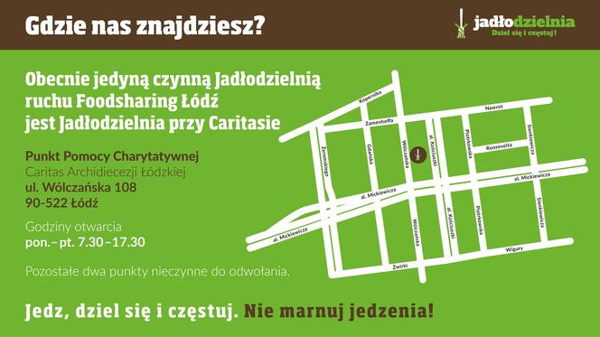 Zamiast wyrzucić można się podzielić! Jadłodzielnie proszą o wsparcie
