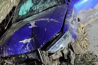 Policjanci zatrzymali uciekającego kierowcę audi