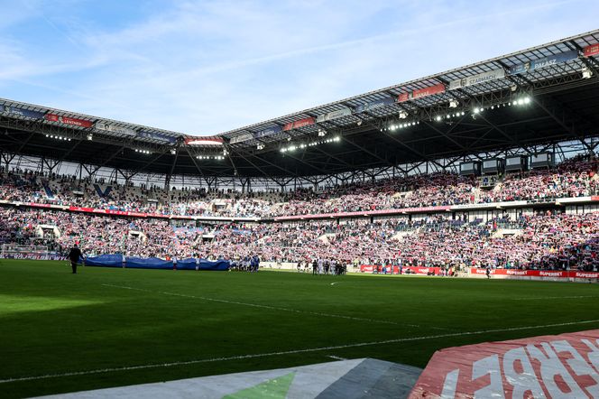 Kibice Górnika Zabrze na stadionie