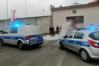 Dużo dymu i pełna mobilizacja. Spektakularna akcja w piotrkowskim areszcie śledczym