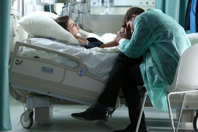 M jak miłość odc. 1125. Kasia (Agnieszka Sienkiewicz), Marcin (Mikołaj Roznerski)