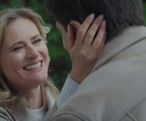 M jak miłość odc. 1877. Julia (Marta Chodorowska), Dima (Michaił Pszeniczny)