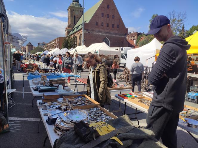 Stoiska na Jarmarku Świętego Dominika w Gdańsku