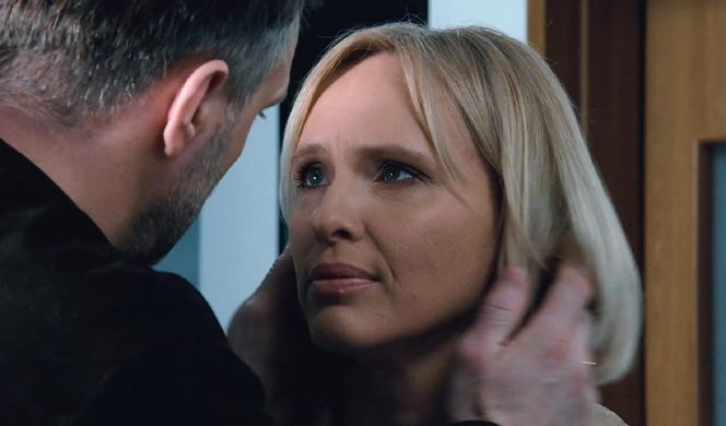 M jak miłość odc. 1873. Dorota (Iwona Rejzner), Bartek (Arkadiusz Smoleński)