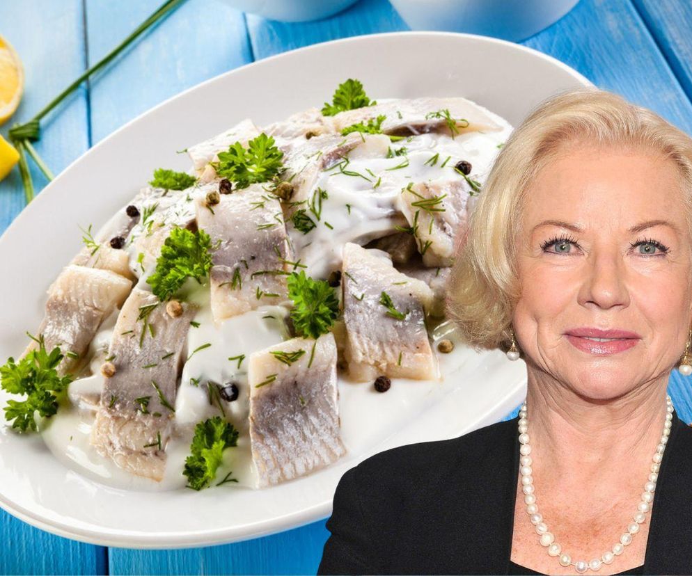 Przepis na śledzie od Bożeny Dykiel to mój pewniak. Prosty, a efekt zawsze powala