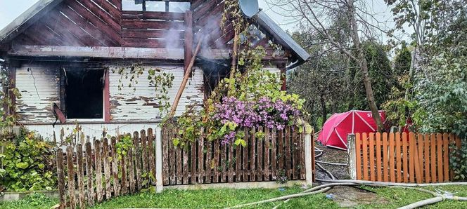 Tragiczny pożar we wsi Nowodziel. Nie żyje znany koszykarz