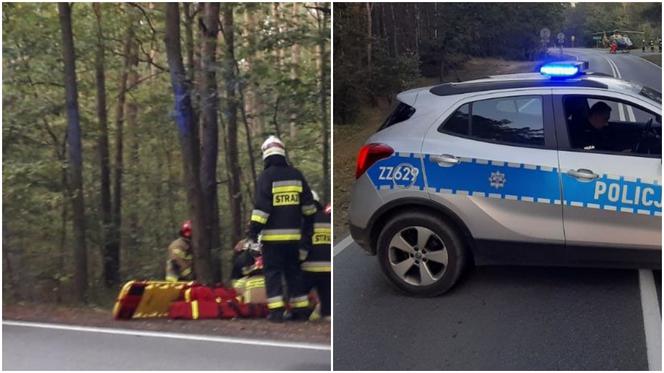 Cybulice Małe. To ZABÓJSTWO? Zepchnął z drogi motocykl i uciekł! [ZDJĘCIA]