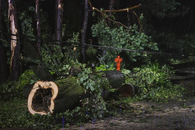   Groźne nawałnice przetoczyły się przez Polskę. Zerwane dachy, zalane drogi, połamane drzewa