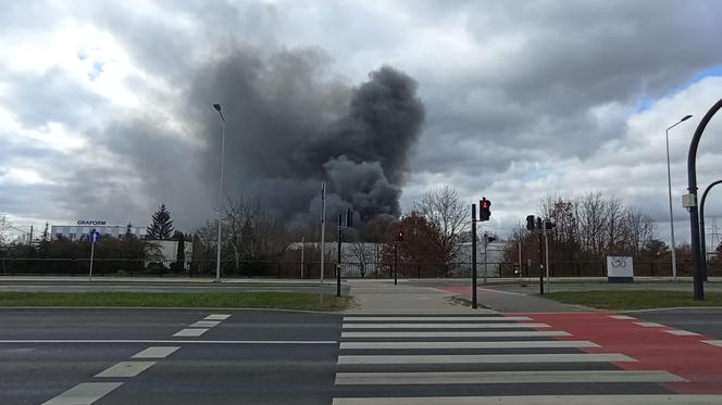 Wielki pożar w Bydgoszczy