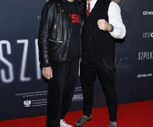 Gwiazdy sportu na premierze filmu Szpilka