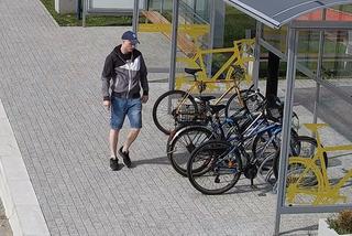 Gliwice: Bezczelny złodziej roweru myślał, że nikt go nie widzi, ale wszystko nagrała kamera [ZDJĘCIA]