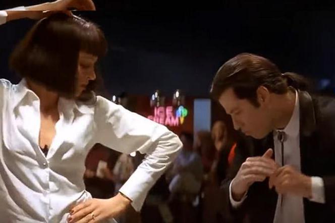 Tańczący Quentin Tarantino za kulisami kultowej sceny z Pulp Fiction. To trzeba zobaczyć! [VIDEO]