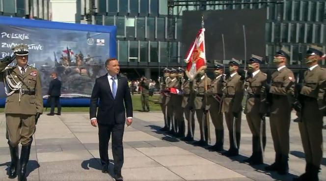  Uroczysta Odprawa Wart przed Grobem Nieznanego Żołnierza w Święto Wojska Polskiego