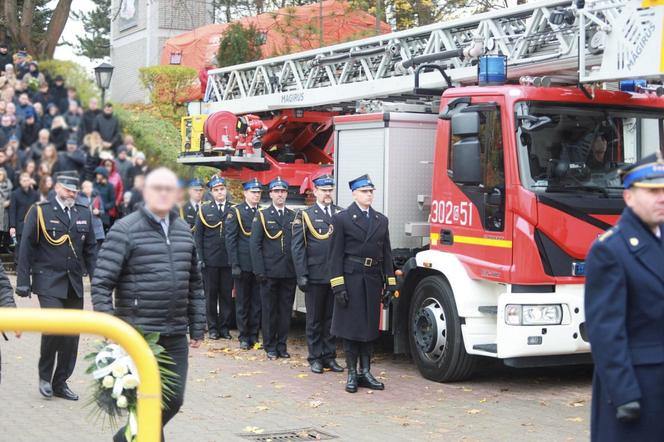 Przejmujący pogrzeb strażaka, który zginął podczas obławy na Grzegorza Borysa