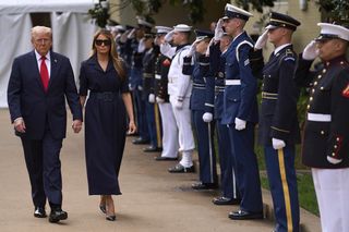 Pierwsze damy zadają szyku: Marta Nawrocka i Melania Trump