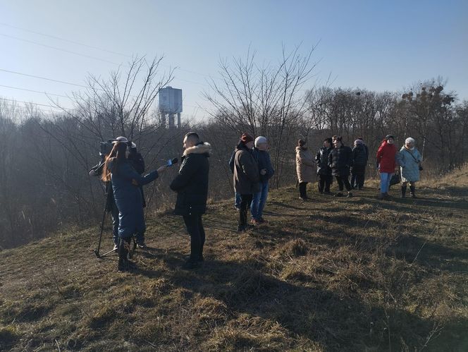 Spotkanie z mieszkańcami w sprawie zapożarowanej hałdy w Rudzie Śląskiej