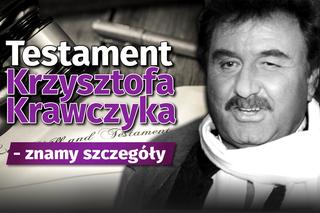 Testament Krzysztofa Krawczyka. Spisał go 10 lat temu. Jak wielki artysta podzielił swój majątek?