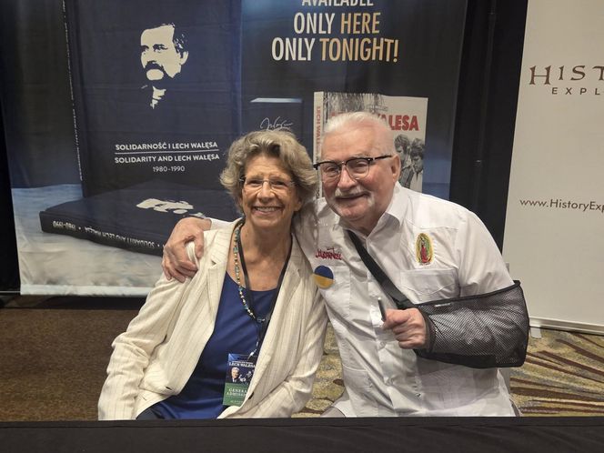 Wałęsa podbija Amerykę