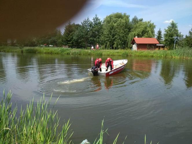 Łabędź zjadł żyłkę z wędkarskim haczykiem