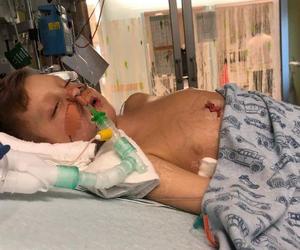 Wymiotował krwią, a diagnoza była straszna. Jedynym ratunkiem był przeszczep