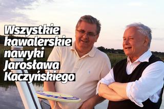 Wszystkie kawalerskie zwyczaje Jarosława Kaczyńskiego. Męskie wyprawy, piwko z kumplami...