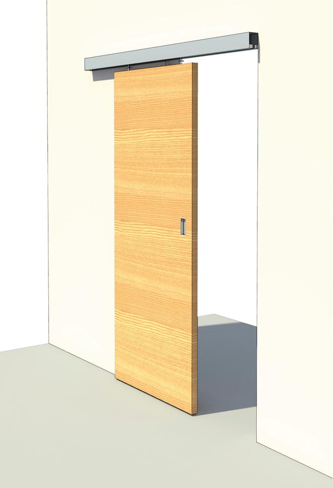 Drzwi przesuwne naścienne i chowane w ścianie