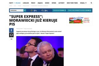 Morawiecki juz rządzi partia. Burza po publikacji SE