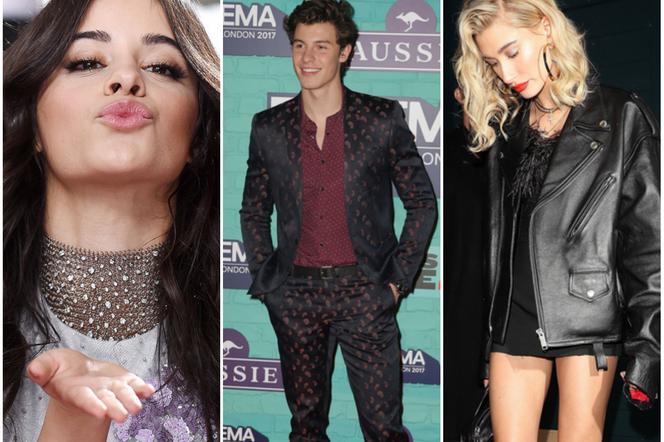 Camila Cabello, Shawn Mendes, Hailey Baldwin