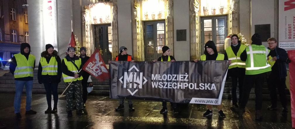 Manifestacja w obronie węgla