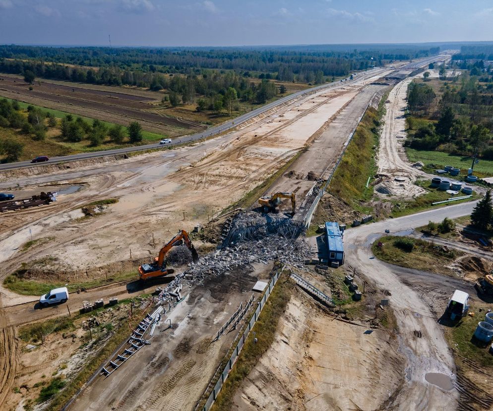 Budowa tego odcinka S19 w woj. lubelskim nabiera tempa