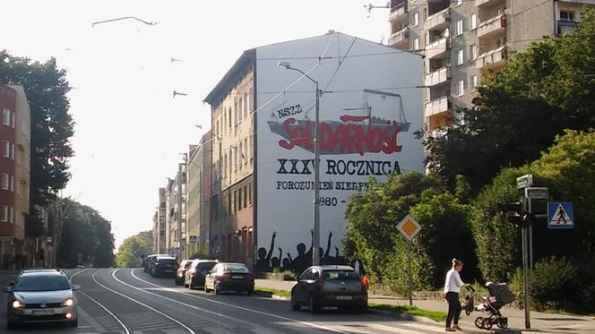 Nowy mural na Niebuszewie