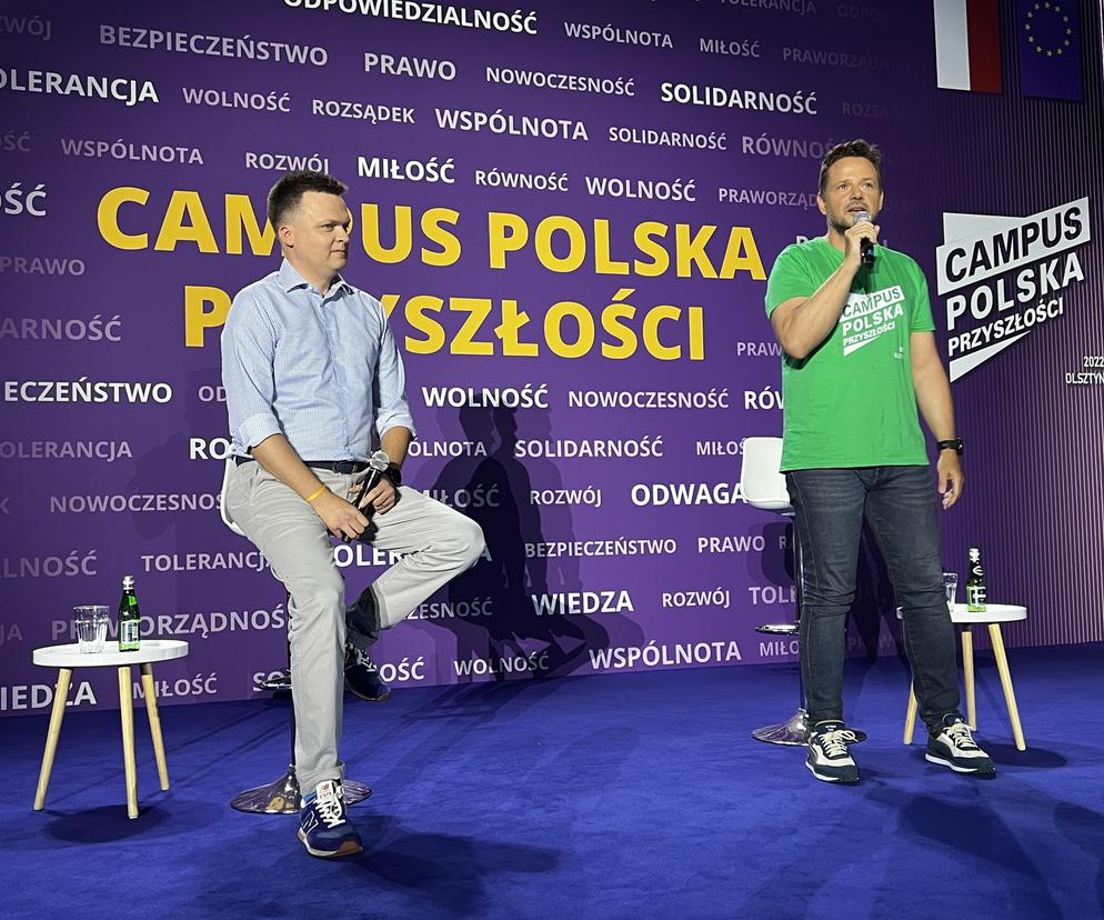 Campus Polska Przyszłości 2022, Rafał Trzaskowski kontra Szymon Hołownia