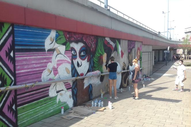 Kraków: Polsko-meksykański mural jako symbol walki ze zmianami klimatycznymi.