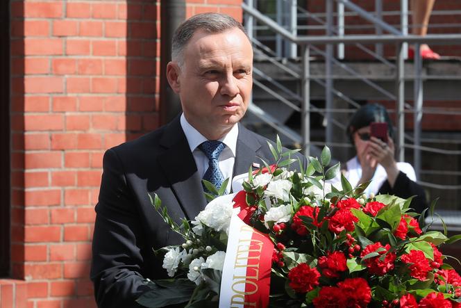 Andrzej Duda i Rafał Trzaskowski w 79. rocznicę Powstania Warszawskiego