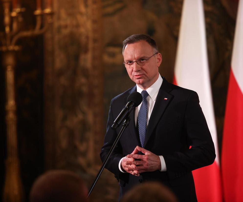 Prezydent Andrzej Duda wziął udział w Zebraniu Plenarnym Społecznego Komitetu Odnowy Zabytków Krakowa