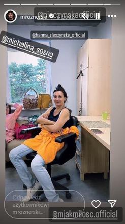M jak miłość za kulisami. Małgorzata Pieczyńska (Aleksandra)