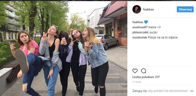 Fabienne Wiśniewska szczęśliwą nastolatką