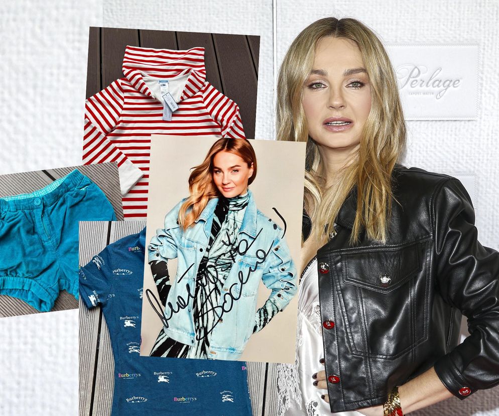 Małgorzata Socha handluje ubraniami 