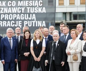 Miesięcznica smoleńska 2025. Kaczyński nie przebiera w słowa, mówi o zbrodni