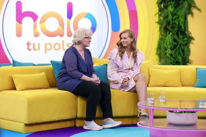  Agnieszka Kaczorowska z mamą w "Halo, tu Polsat"