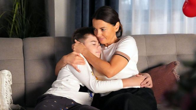 Barwy szczęścia odc. 3141. Kasia (Katarzyna Glinka), Ksawery (Bartosz Gruchot)